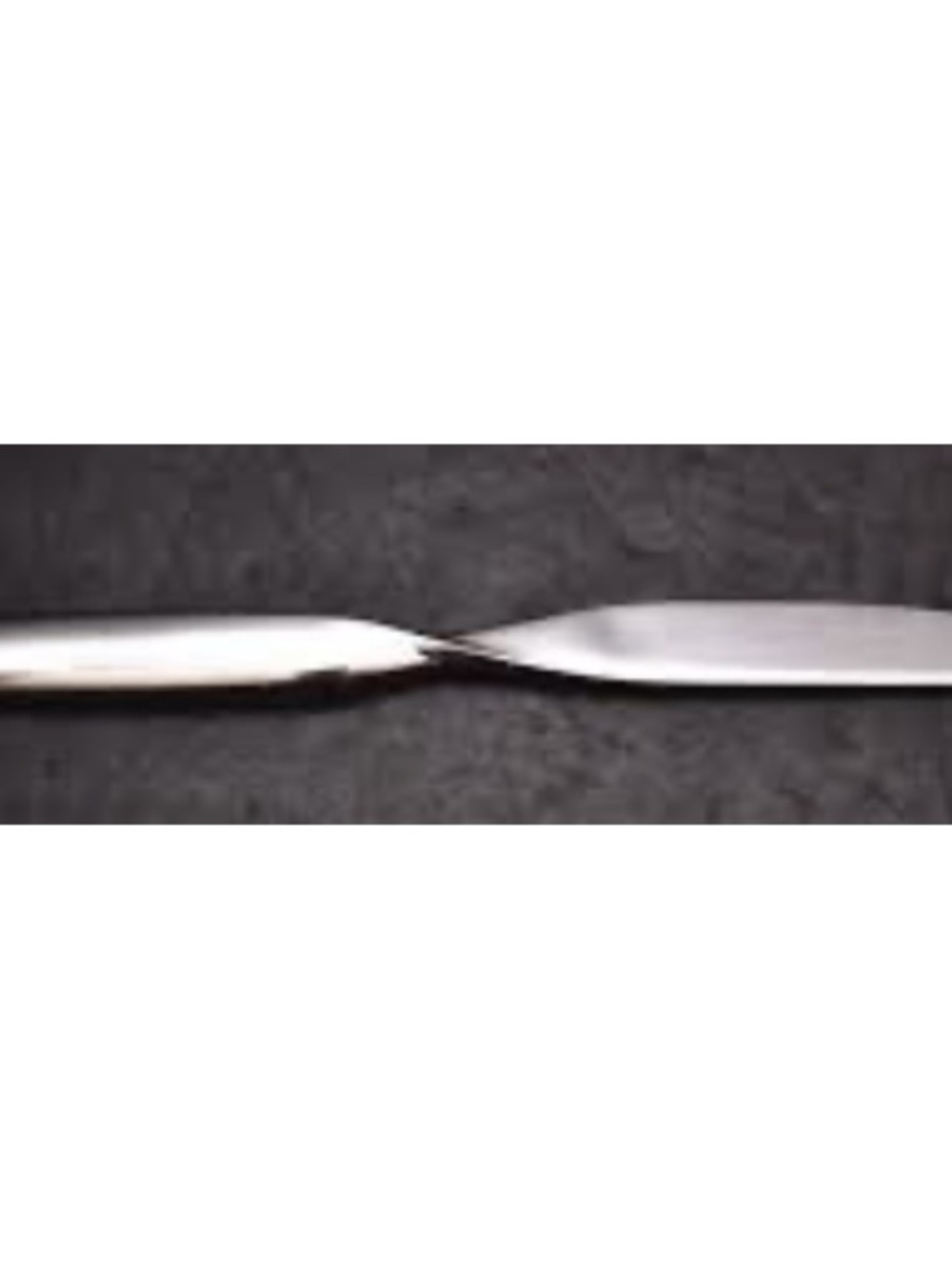 Modern Solid Knife Double Helix (Stainless) by SASAKI (Japan)